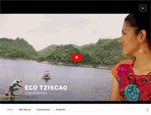 Tablet Screenshot of ecotziscao.com